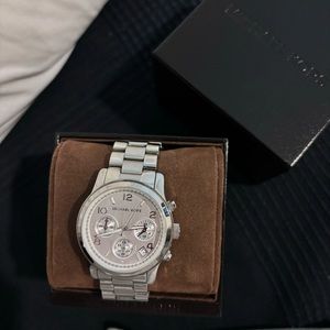 Authentic Michael Kors Silver Watch